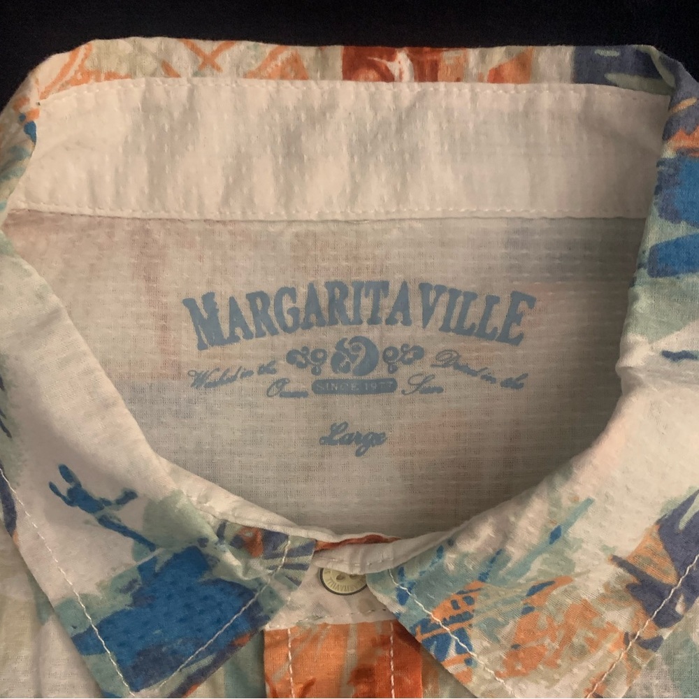 MARGARITAVILLE SS Lt Weight Cotton Tropical Shirt - Picture 3 of 8